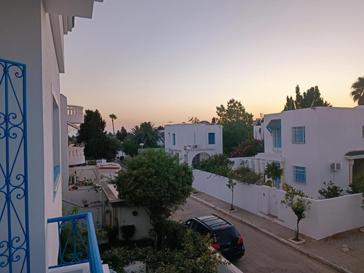 Superbe étage de villa vue sur mer Nabeul Extérieur photo